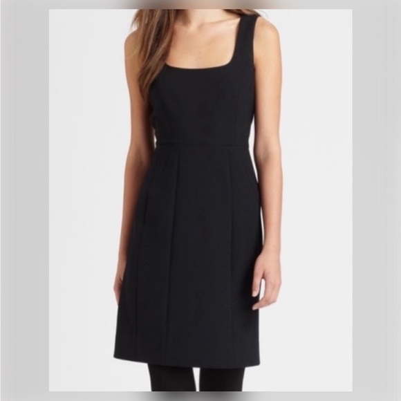 Tory Burch Dresses & Skirts - Tory Burch Black Wool Blend Sleeveless Sheath Dress Casual Business Party Size 8